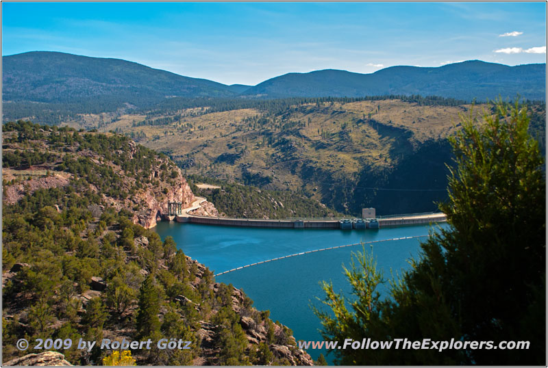 Highway 191, Flaming Gorge Damm, Green River, Utah