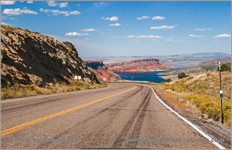 Highway 44, Flaming Gorge, Green River, Utah