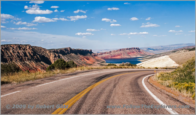 Highway 44, Flaming Gorge, Green River, Utah