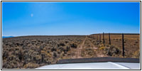 Backroad, State Line WY and UT