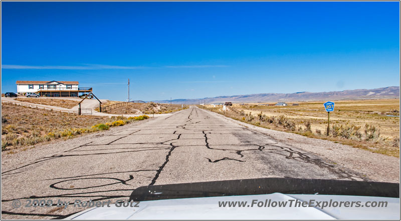 Manhead Rd, State Line UT and WY