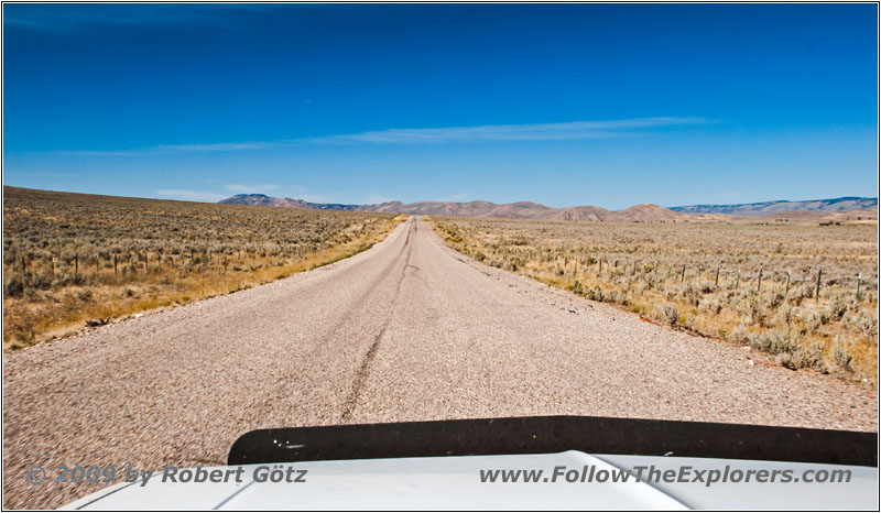 CR207/Cokeville Utah Line Rd, WY