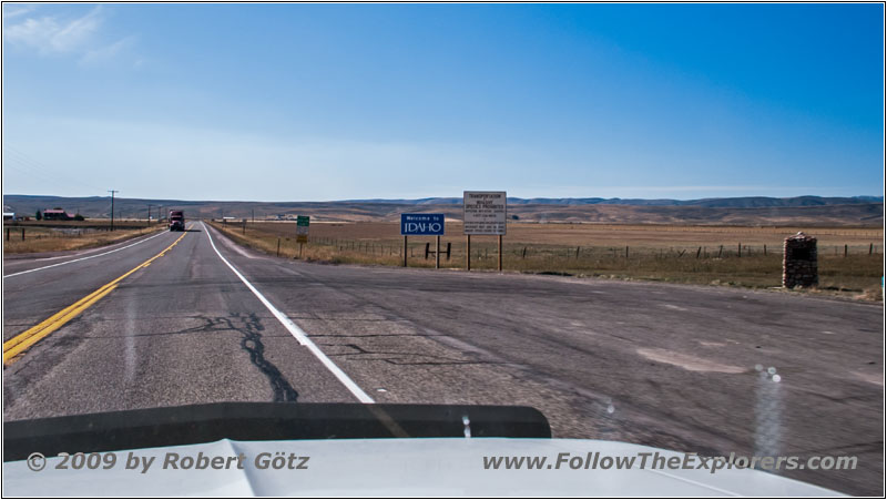 Highway 30/89, State Line WY and ID