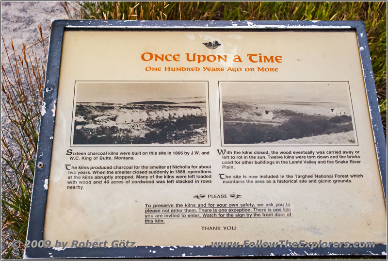 Charcoal Kilns, Idaho Charcoal Kilns, Idaho