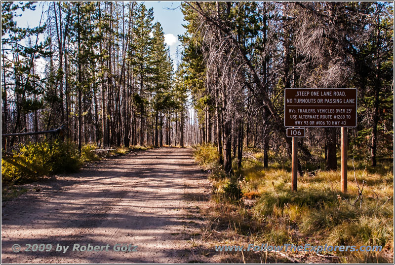 FR106/Bitterroot-Big Hole Rd, MT