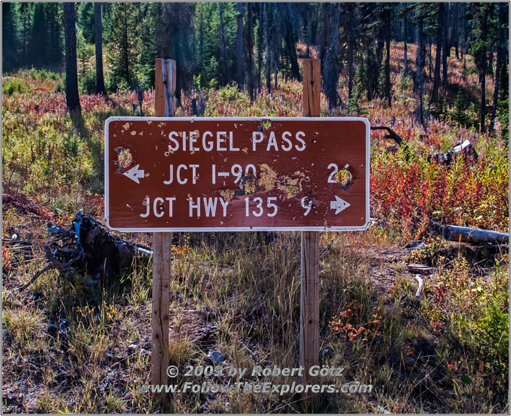 FR412, Siegel Pass, MT
