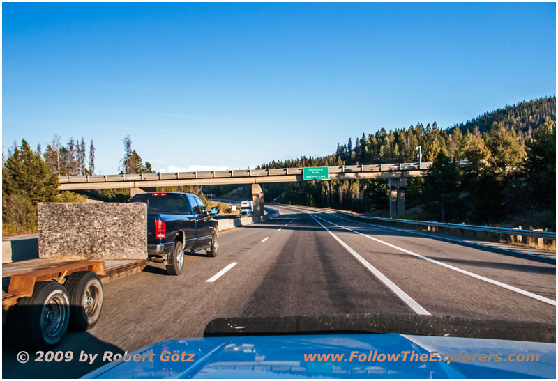 I&ndash;90, Continental Divide, MT