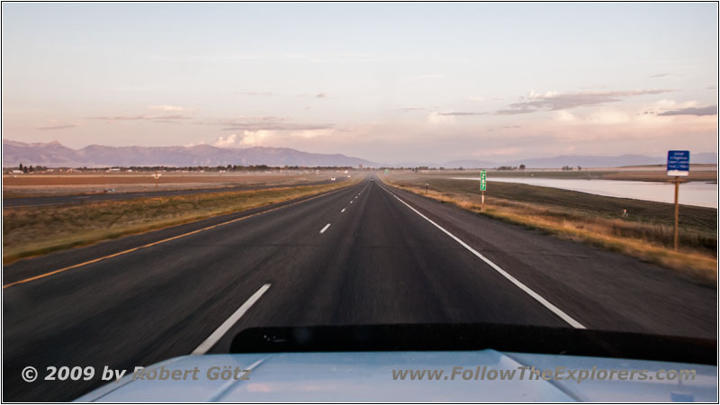 Sunset, Fog, I&ndash;90, MT