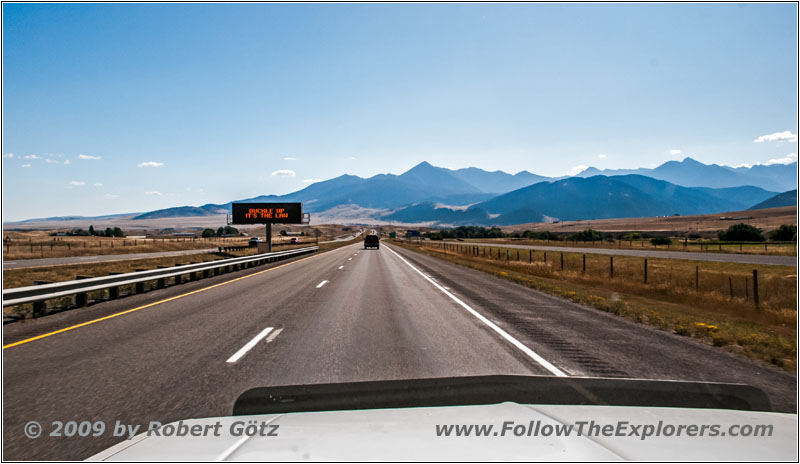 Interstate 90, Montana Interstate 90, Montana