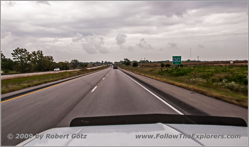 Interstate 80, Iowa