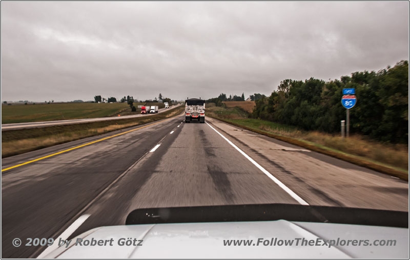 Interstate 80, Iowa