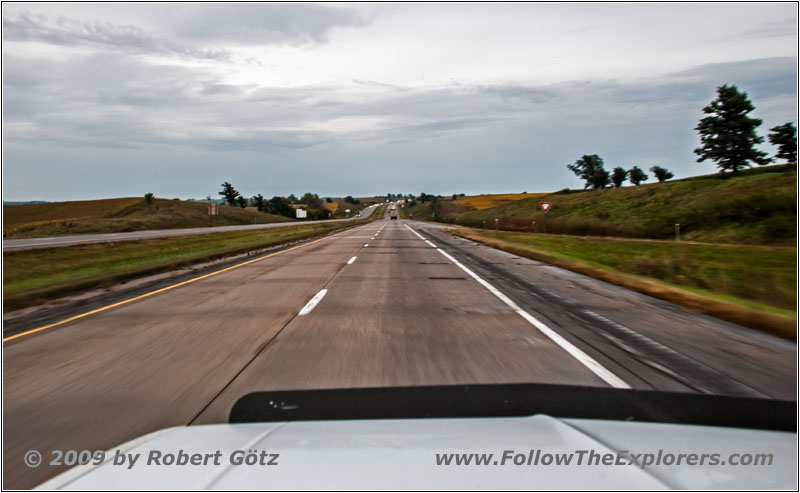 Interstate 80, Iowa