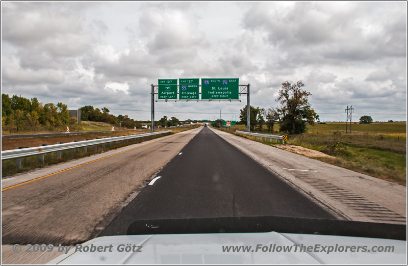 I–74, Bloomington, IL I–74, Bloomington, IL