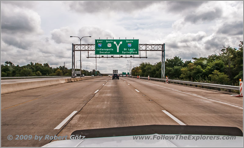 I–55/74, Bloomington, IL I–55/74, Bloomington, IL