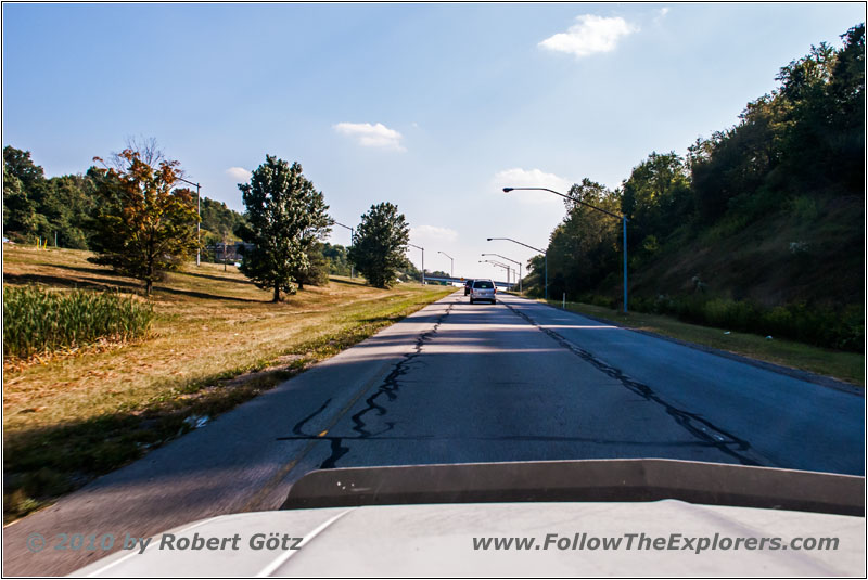 Interstate 79 Auffahrt, Pennsylvania
