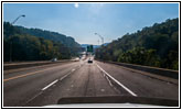 Interstate 470, Staatsgrenze West Virginia & Ohio