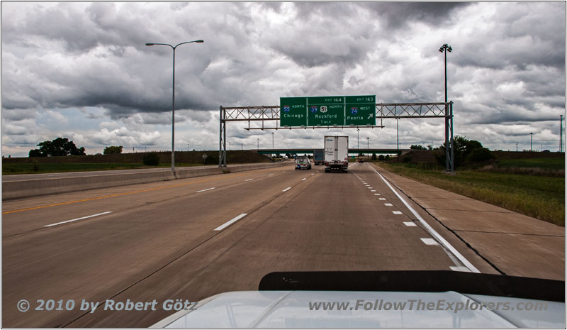 Interstate 74, Bloomington, Illinois Interstate 74, Bloomington, Illinois