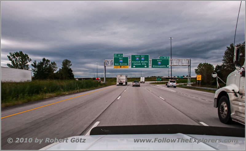 Interstate 80, Des Moines, Iowa Interstate 80, Des Moines, Iowa