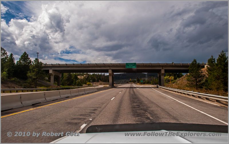 Interstate 90, Continental Divide, Montana Interstate 90, Continental Divide, Montana