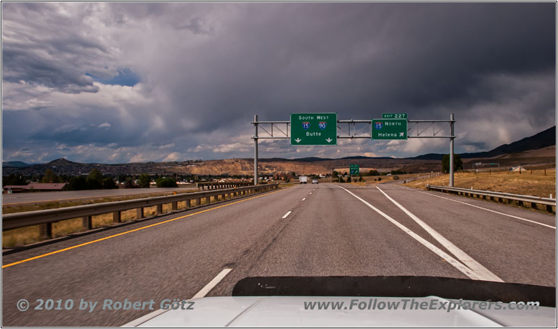 Interstate 90, Butte, Montana Interstate 90, Butte, Montana