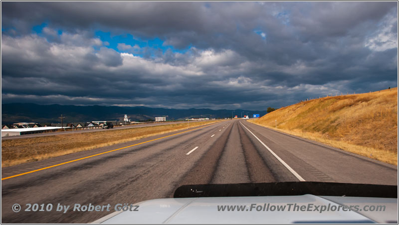 Interstate 90, Missoula, Montana