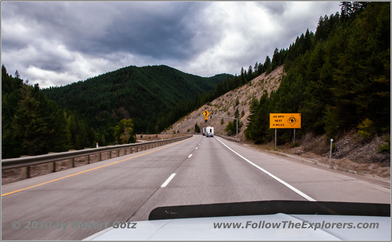 Interstate 90, Montana