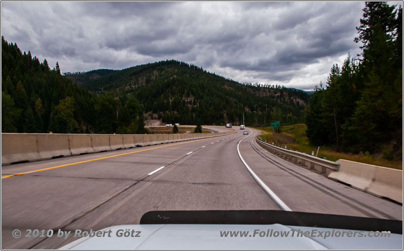 Interstate 90, Montana