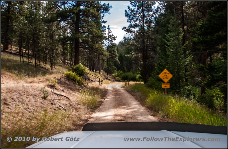 FR106/Bitterroot-Big Hole Rd, Montana