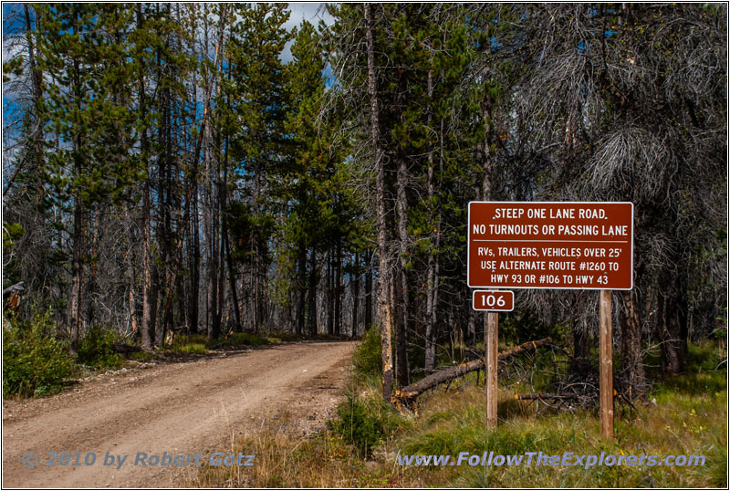 FR106/Bitterroot-Big Hole Rd, Gibbons Pass, Montana
