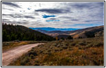 Lemhi Pass, Staatsgrenze Montana & Idaho