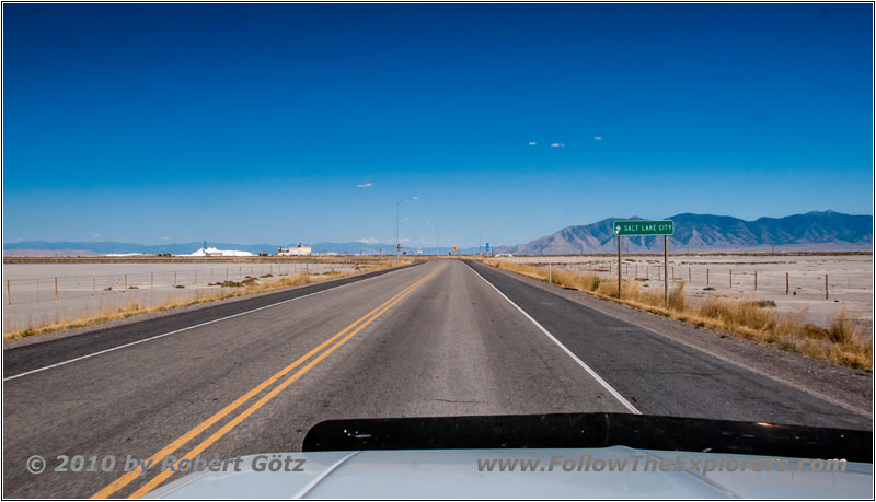 Interstate 80 Auffahrt, Utah