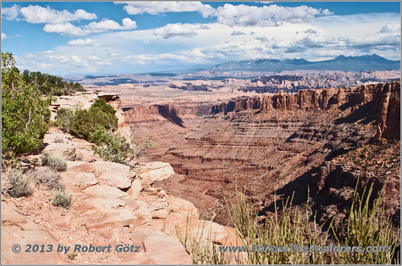 Moab Long Canyon at Pucker Pass