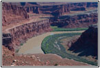 White Rim Trail Gooseneck Aussichtspunkt