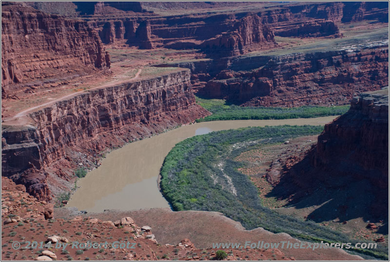 White Rim Trail Gooseneck Overlook