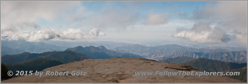 Sequoia National Park, Blick von Little Baldy