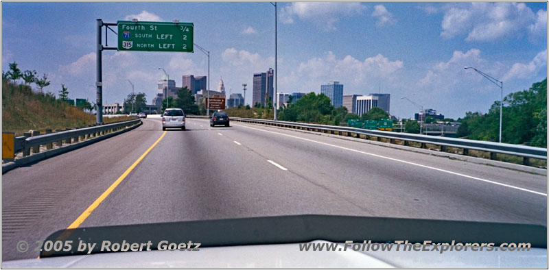 Interstate 70, Columbus, Ohio