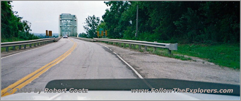 Highway 41, Missouri River, Miami, Missouri