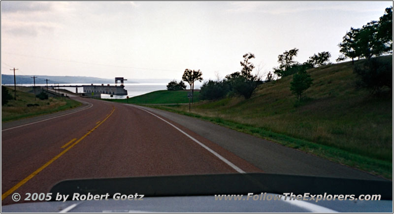 Highway 18, Ft. Randall Dam, Lake Francis Case, South Dakota