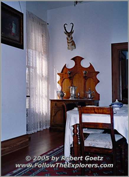 Ft. Abraham Lincoln, General Custer House, North Dakota