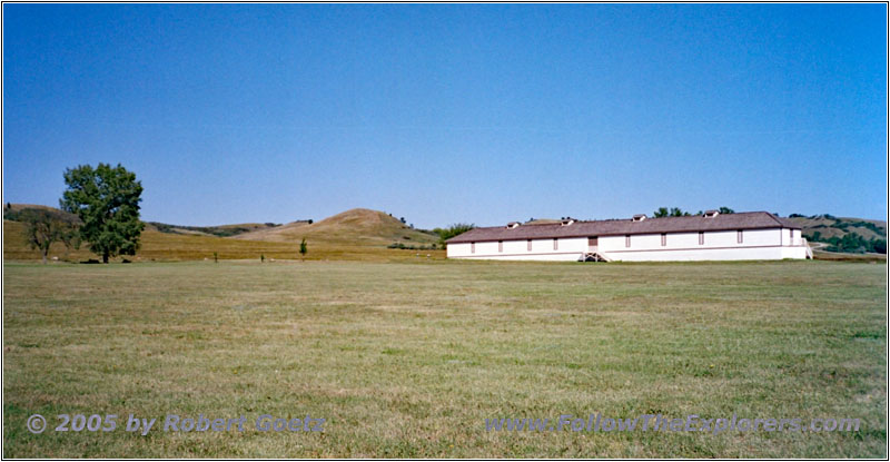 Ft. Abraham Lincoln, Barrack, ND