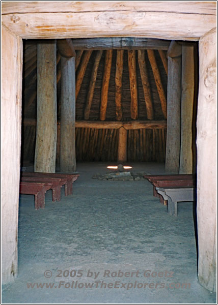 Ft. Abraham Lincoln, On-A-Slant Indian Village, North Dakota