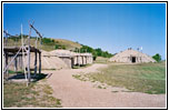 Ft. Abraham Lincoln, On-A-Slant Indian Village, ND