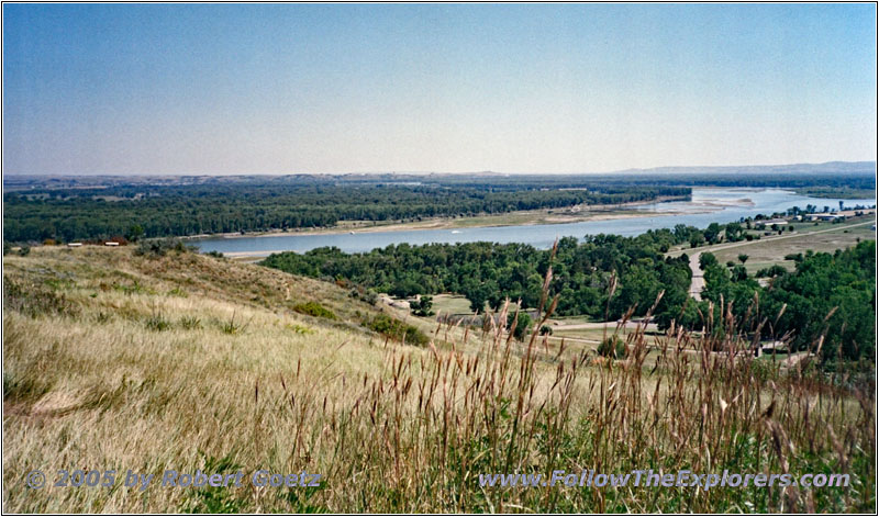 Ft. Abraham Lincoln, Missouri River, ND Ft. Abraham Lincoln, Missouri River, ND