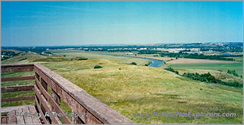 Ft. Abraham Lincoln, Missouri River, ND Ft. Abraham Lincoln, Missouri River, ND