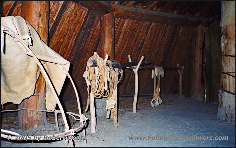 Knife River Indian Village, North Dakota