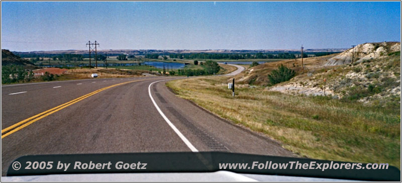Highway 85, Missouri River, ND Highway 85, Missouri River, ND