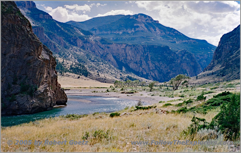 Morrison Rd, Clarks Fork Yellowstone River, WY