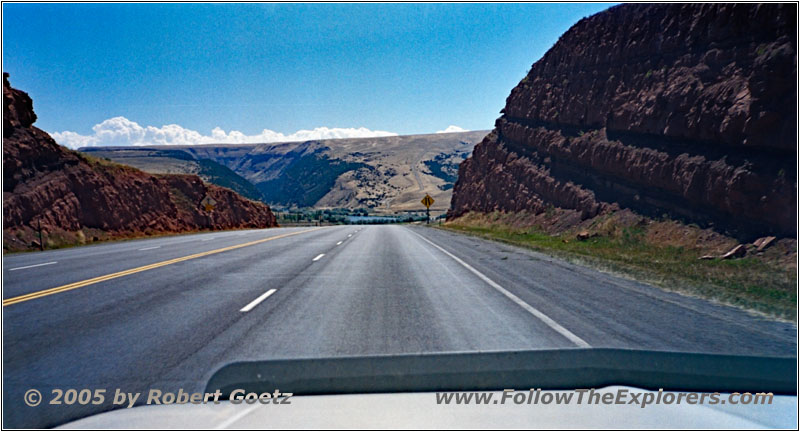 Highway 20, Wind River Canyon, WY