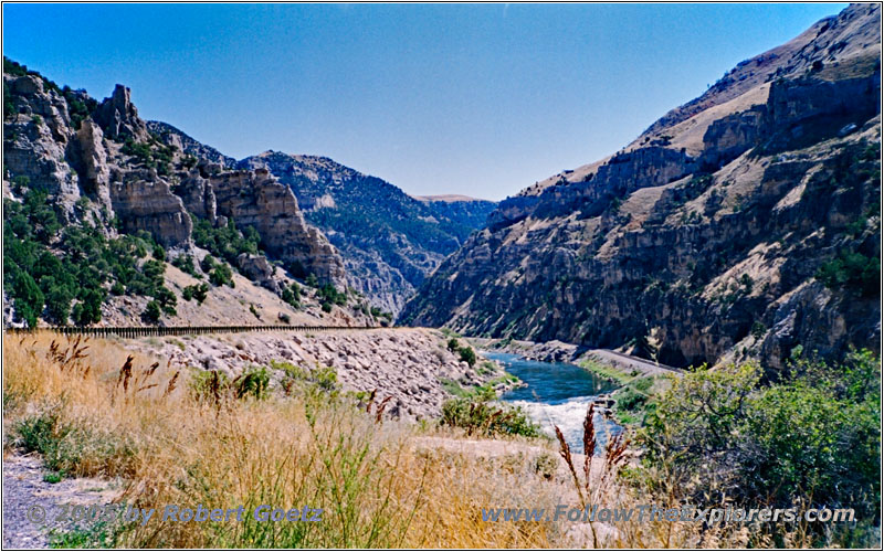Highway 20, Wind River Canyon, Wyoming