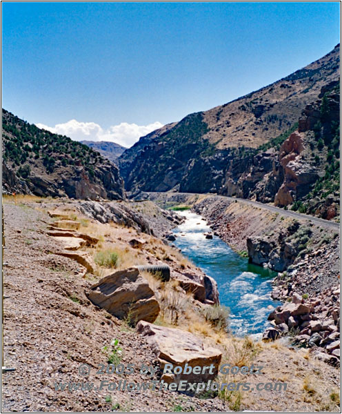 Highway 20, Wind River Canyon, Wyoming